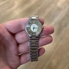 Must de Cartier — 21 Must de Cartier 31mm Ss/yg Plated Silver Dial — Watch — resale