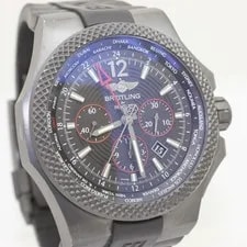 2017 Breitling Bentley GMT Light Body B04 Midnight Carbon VB0432 - Box & Papers 2