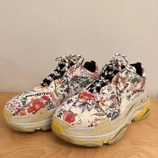 Balenciaga — 9.0US Balenciaga Triple S Floral Limited Edition Vhtf Coll — Sneaker — resale