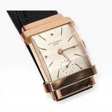 Patek Philippe — Patek Philippe Top Hat Cinesino 38x25 Mm 18K Rose Gold Manual 1450 — Watch — resale