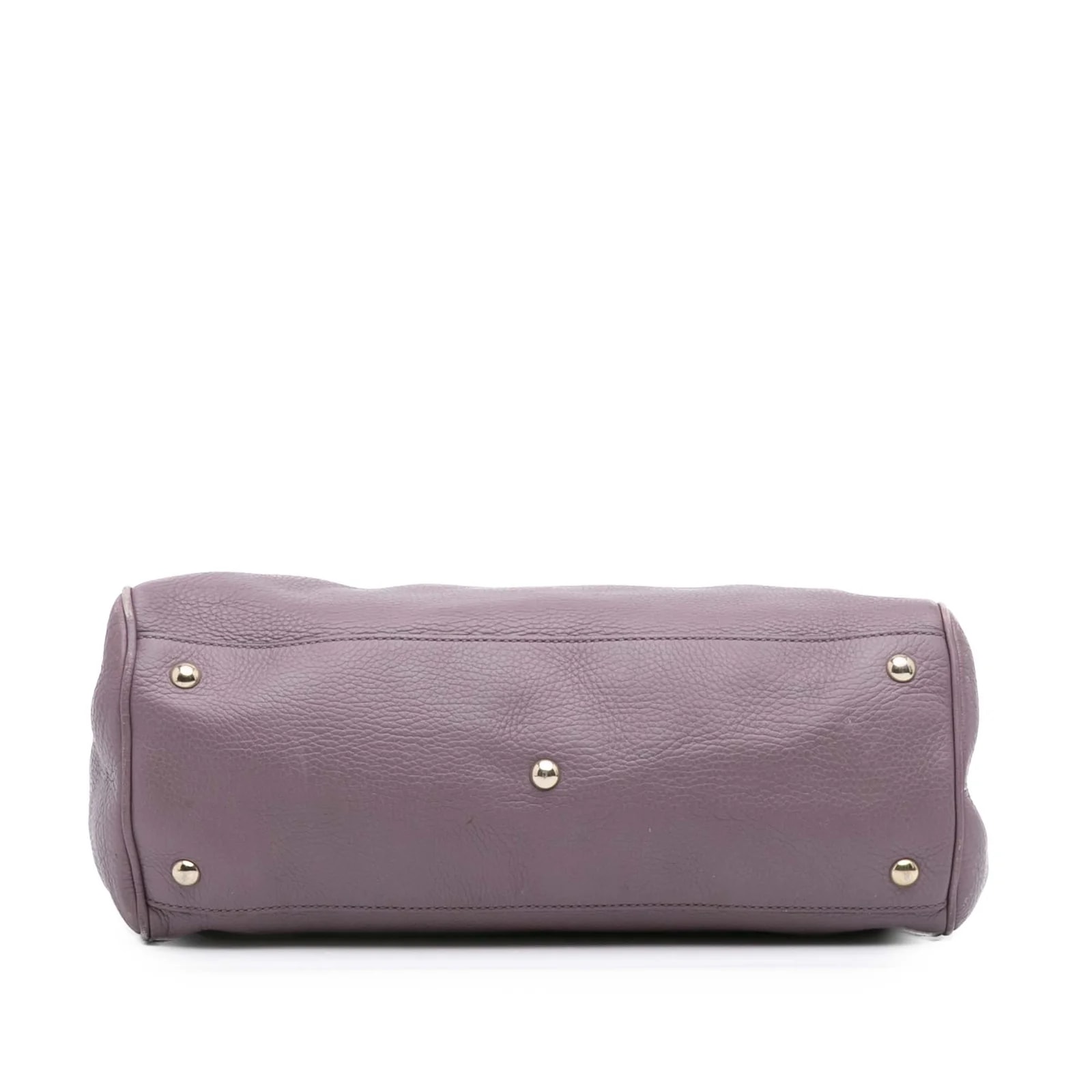 Medium Metallic Bamboo Shopper Satchel 3