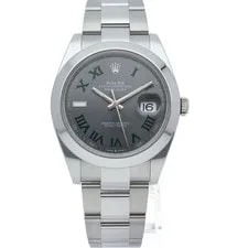 Rolex Datejust 41 Oyster Slate Roman 126300 Stainless Steel ... 2