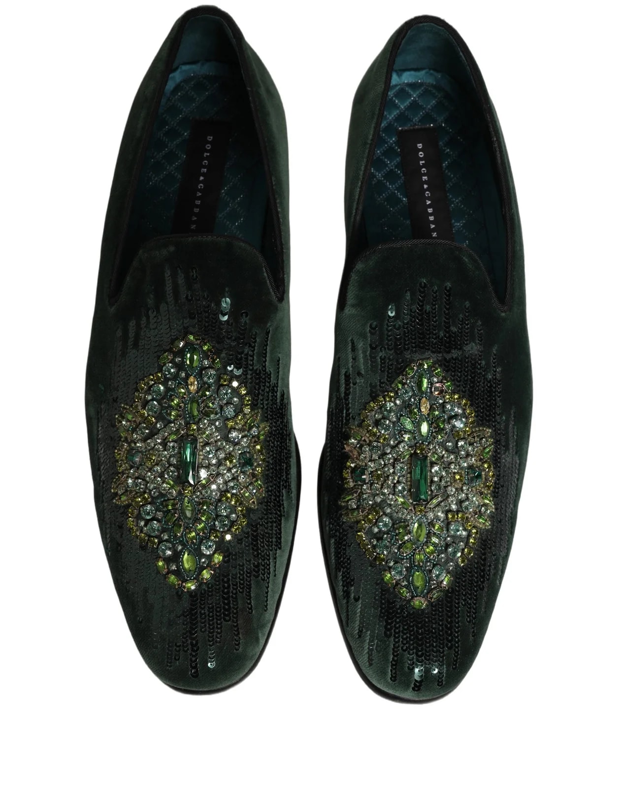 Dolce & Gabbana Embellished Dress Loafers Shoes 2