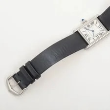 Cartier Must Tank WSTA0042 SS & Leather QZ Silver-Face 4