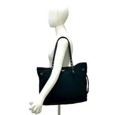 Double Extreme Prada Logo Metal Fittings Genuine T 2