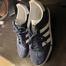 Adidas Originals Gazelle White Gold Metallic 2