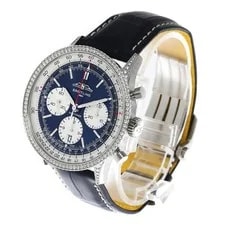 Breitling Navitimer B01 AB0139 41mm SS Navy / Silver Dial Automatic #C1612 2