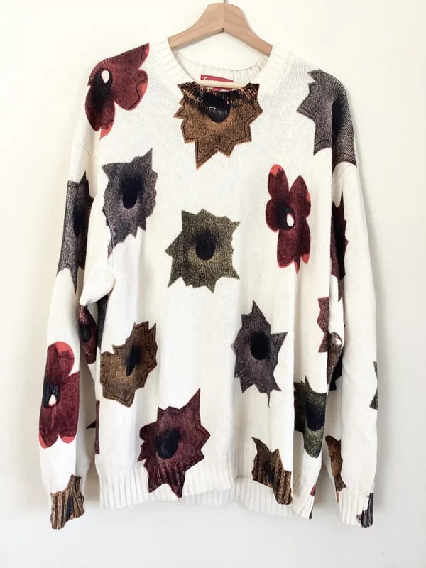 Supreme — (XL)Supreme Nate Lowman Sweater — streetwear — resale