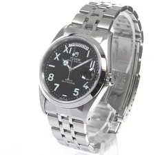 Tudor Prince Date-date 76200 35mm SS Black Dial Automatic #C045 2