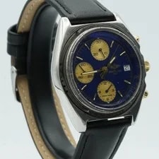 Breitling Chronomat B13050.1 Hommes Montre Acier Beau BR794 Bleu Sans Lunette 2