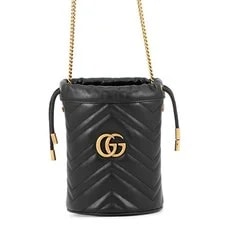 Gucci — Gucci GG Marmont Mini Chain From Japan — Handbag — resale