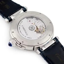 Cartier Pasha WSPA0030 Stainless Steel 41mm Silver Dial Automatic #HDW298 2