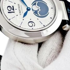 Cartier Pasha WSPA0030 Stainless Steel 41mm Silver Dial Automatic #HDW298 4