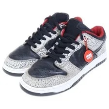 Nike Ornamental 2002 X Supreme SB Dunk Low 304292-131 Cut Shoes Fc 2