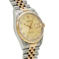 Rolex Datejust 36 16233G 36mm Stainless Steel Champagne #WW1653 3