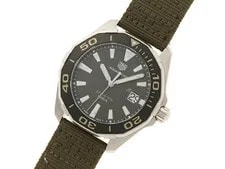 TAG Heuer Aquaracer WAY101E.FC8222 Stainless Steel Nylon Strap 2