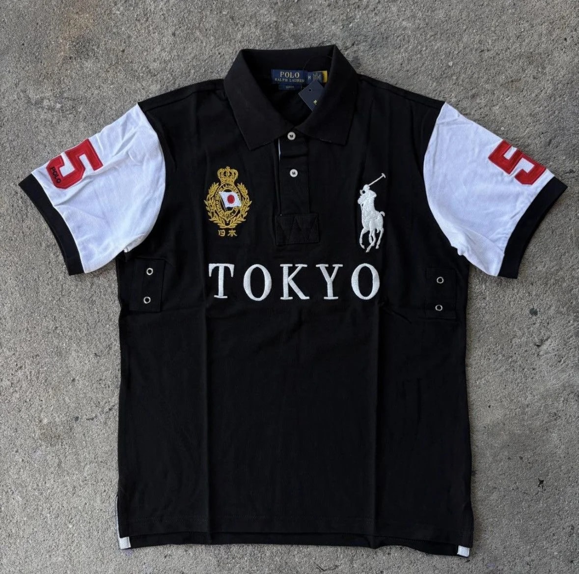 Polo Ralph Lauren — Polo Ralph Lauren Tokyo Polo Shirt Chief Keef Style. — streetwear — resale