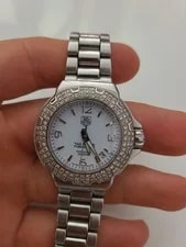 Tag Heuer — TAG Heuer Formula 1 White Diamond Bezel - WAC1215.BA0852 — Watch — resale