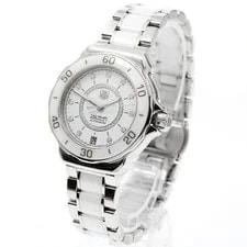 Tag Heuer — TAG Heuer Formula 1 WAU2211 35mm SS White #C12537 — Watch — resale