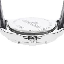 Breitling Colt A17388 44mm SS Black Dial Automatic Date Leather Strap #C468 2