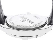 Breitling Colt A17388 44mm SS Black Dial Automatic Date Leather Strap #C468 3
