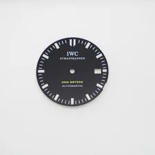 IWC Schaffhausen 2000 Meters Dial Original Dial 3