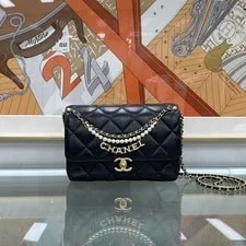 Chanel Logo Chain Flap AS5011 157120839 3