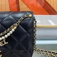 Chanel Logo Chain Flap AS5011 157120839 4