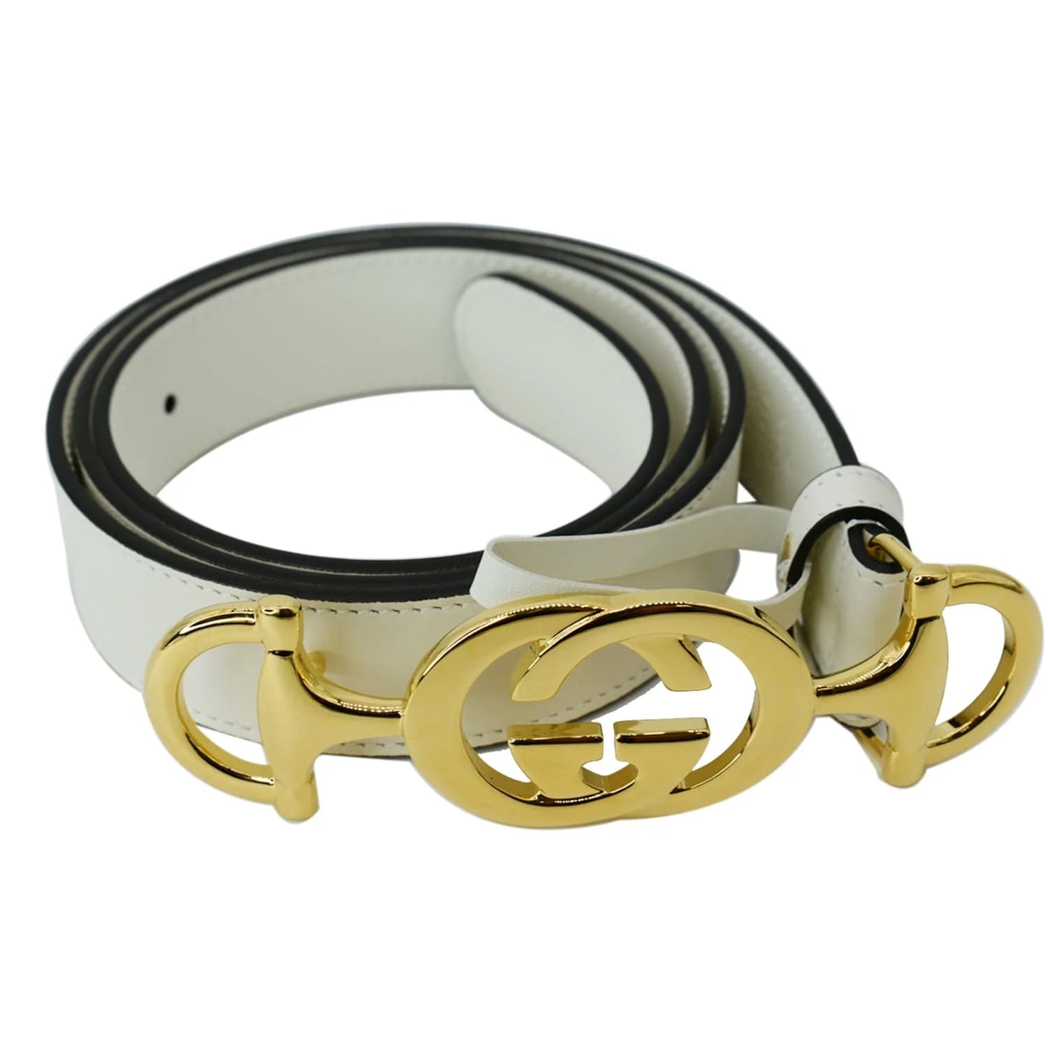 Gucci — Gucci Horsebit Interlocking Belt 550122 — Accessory — resale
