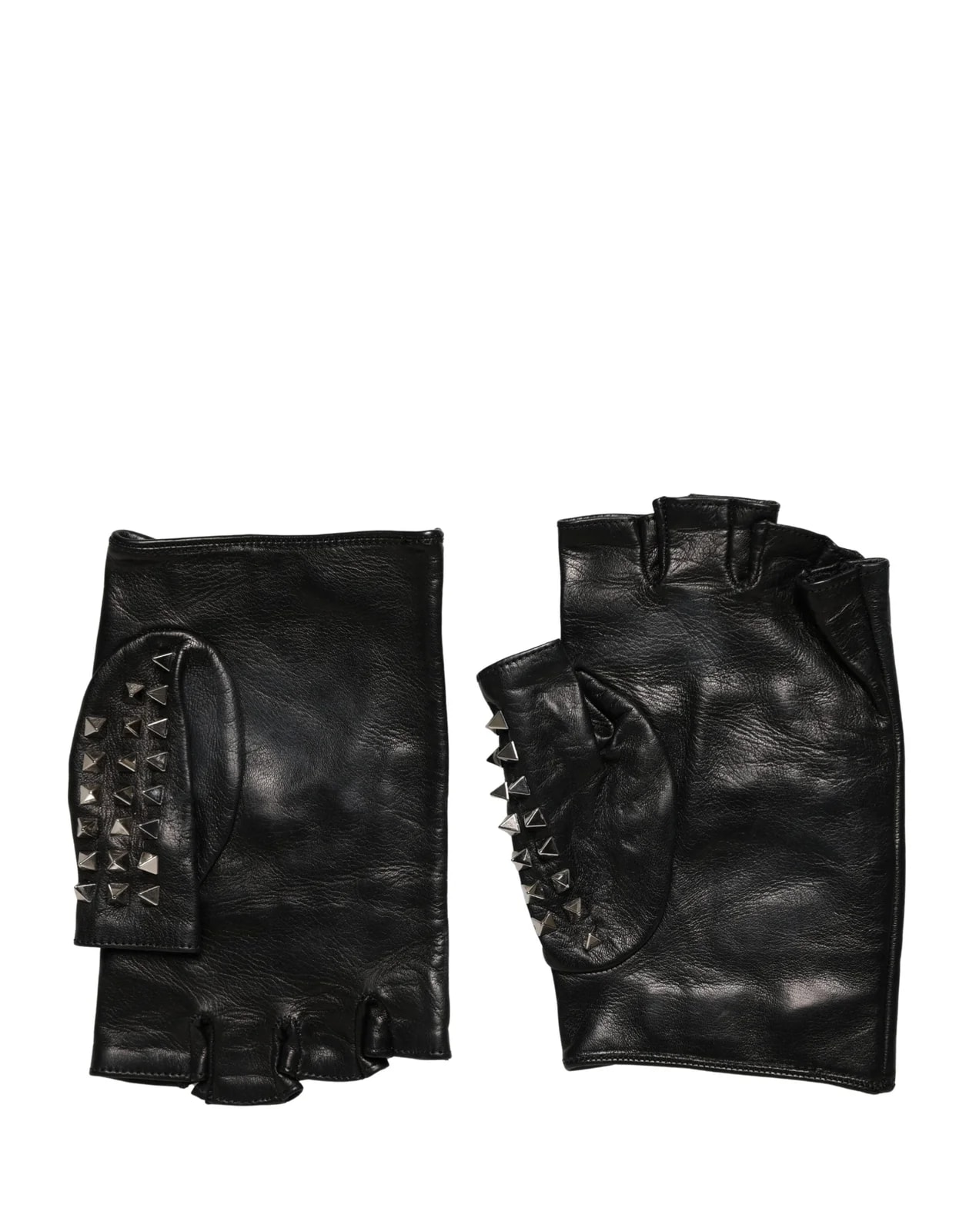 Dolce & Gabbana Embellished Wrist Length Mitten Gloves 2