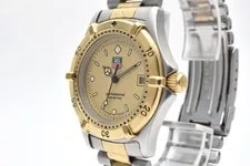 [Nera ] Tag Heuer Professional 964.013-2 Gold Dial Quartz Japan 4