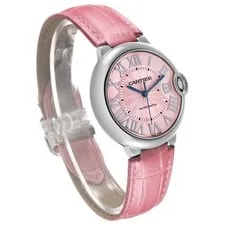 Cartier Ballon Bleu 36 Steel Pink Dial WSBB0007 3