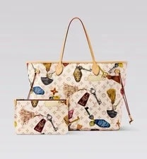 Louis Vuitton Getaway Dunes Eden Neverfull Large Flight Mode LTD NEW 4