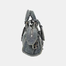 Balenciaga Neo Cagole City Crossbody Bags - Jeans 4