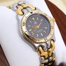 TAG Heuer — Working TAG Heuer Date Gold Combi Gray 3425 — Watch — resale