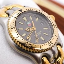 Working TAG Heuer Date Gold Combi Gray 3425 2