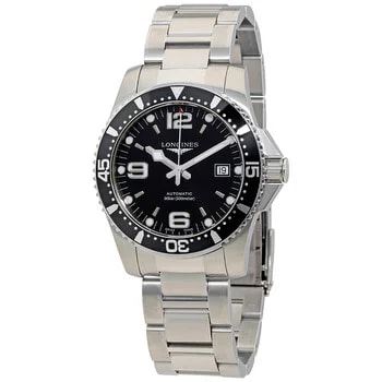 Longines — HydroConquest 41mm Automatic Black Dial L3.742.4.56.6 — Watch — resale