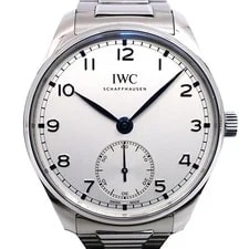 IWC — IWC Portugieser Automatic 40 IW358312 Silver #6202 — Watch — resale