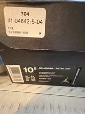 Jordan Air 11 Retro Low / 528895-106 2017 3