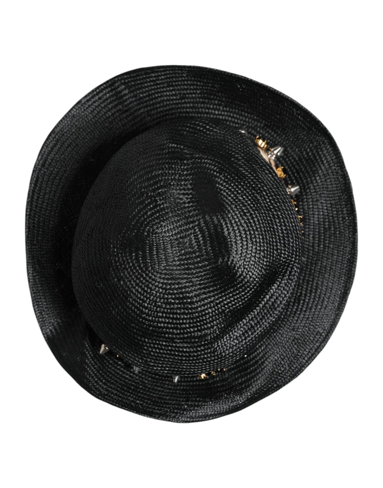 Dolce & Gabbana Straw Embellished Wide Brim Hat 4