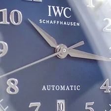 IWC Da Vinci Automatic IW356605 Blue Sunray Date Arabic Watches Mecha 4
