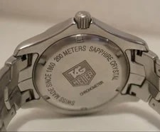 Tag Heuer Officially Serviced in 2026 Link WJF5110 Chronometer 4