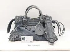 Balenciaga Neo Cagole City in Distressed Fw0126lrxzdu 2