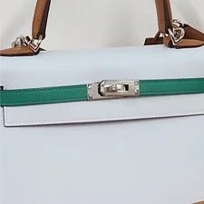 Hermès Kelly 25 Sellier Brume Palladium U Stamp 2022 2