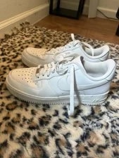 Nike Air Force 1 ’S Low Top Lace-Up Solid Athletic 3