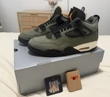 Air Jordan — Size 11.5 - Undefeated X Air Jordan 4 Retro 2025 (IB1519-200) — Sneaker — resale