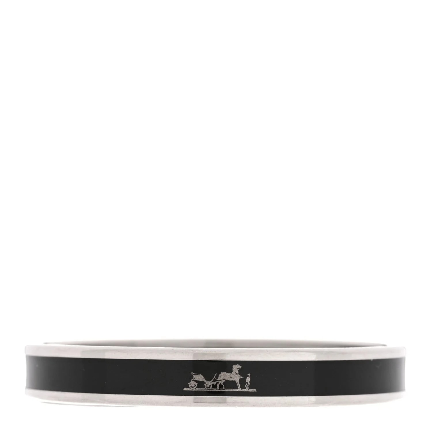 Hermès — Enamel Printed Narrow Caleche — Jewelry — resale