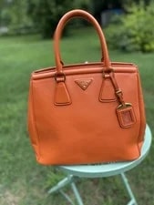 Prada Lux Parabole Papaya With COA 2