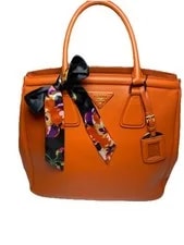 Prada Lux Parabole Papaya With COA 4