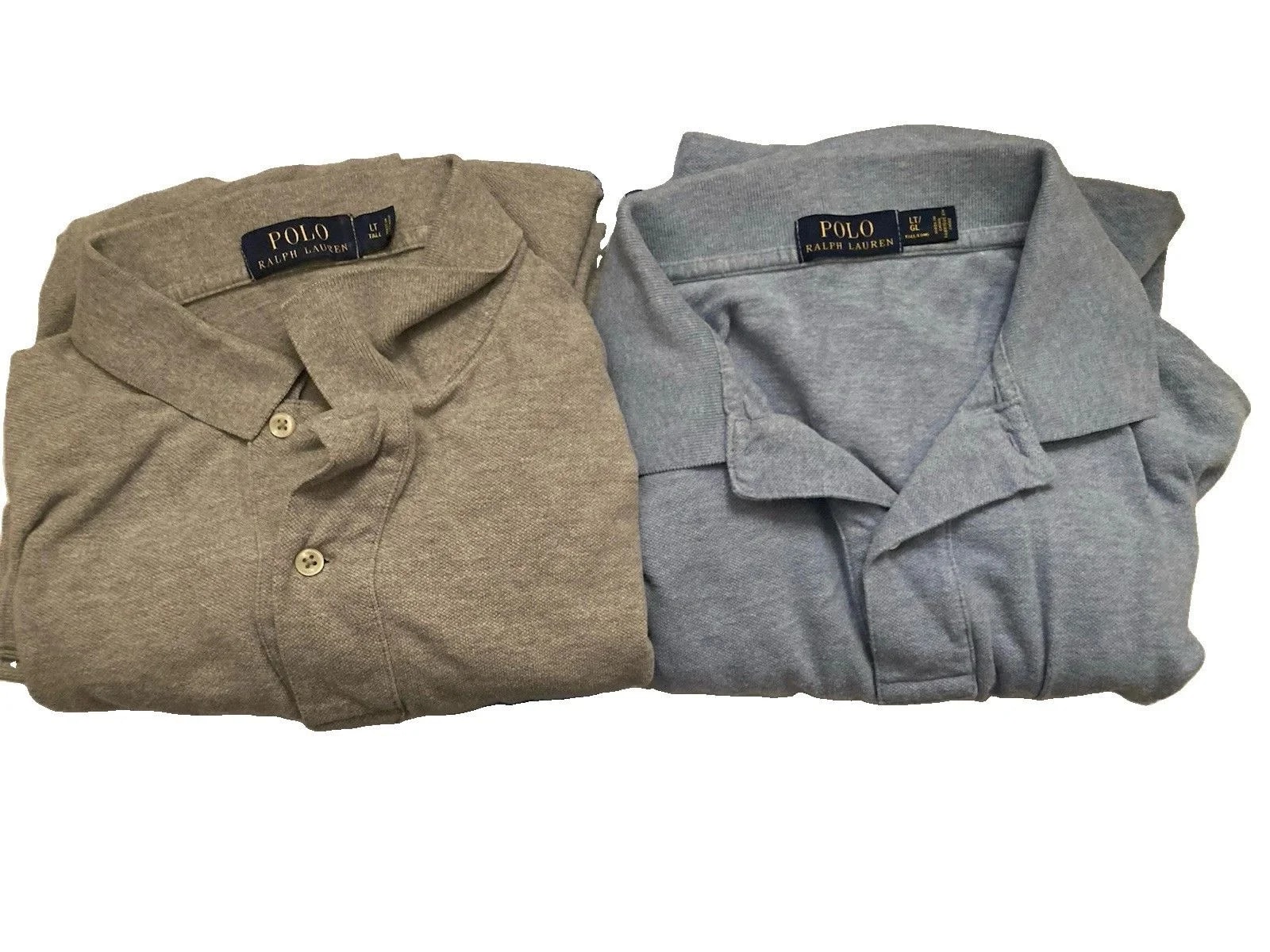 Polo Ralph Lauren — Polo Ralph Lauren Polo S/S Size LT LOT OF 2 — streetwear — resale